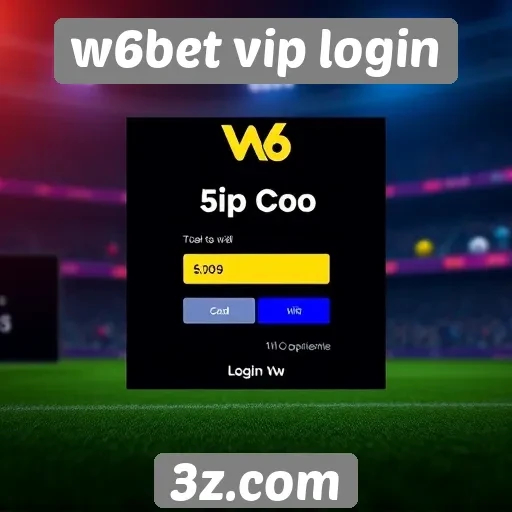 experiência do usuário no w6bet vip login analisada