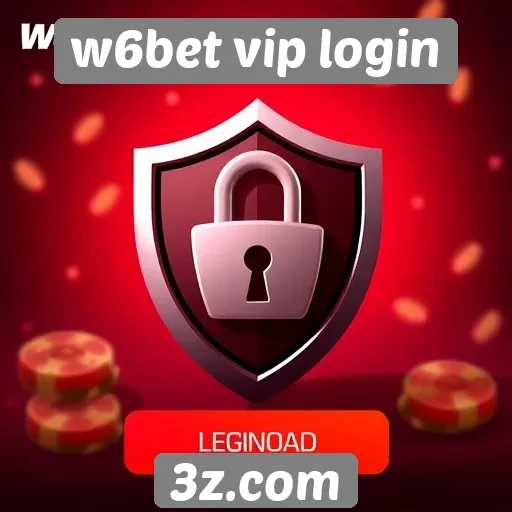 Recursos de segurança do site W6Bet VIP Login
